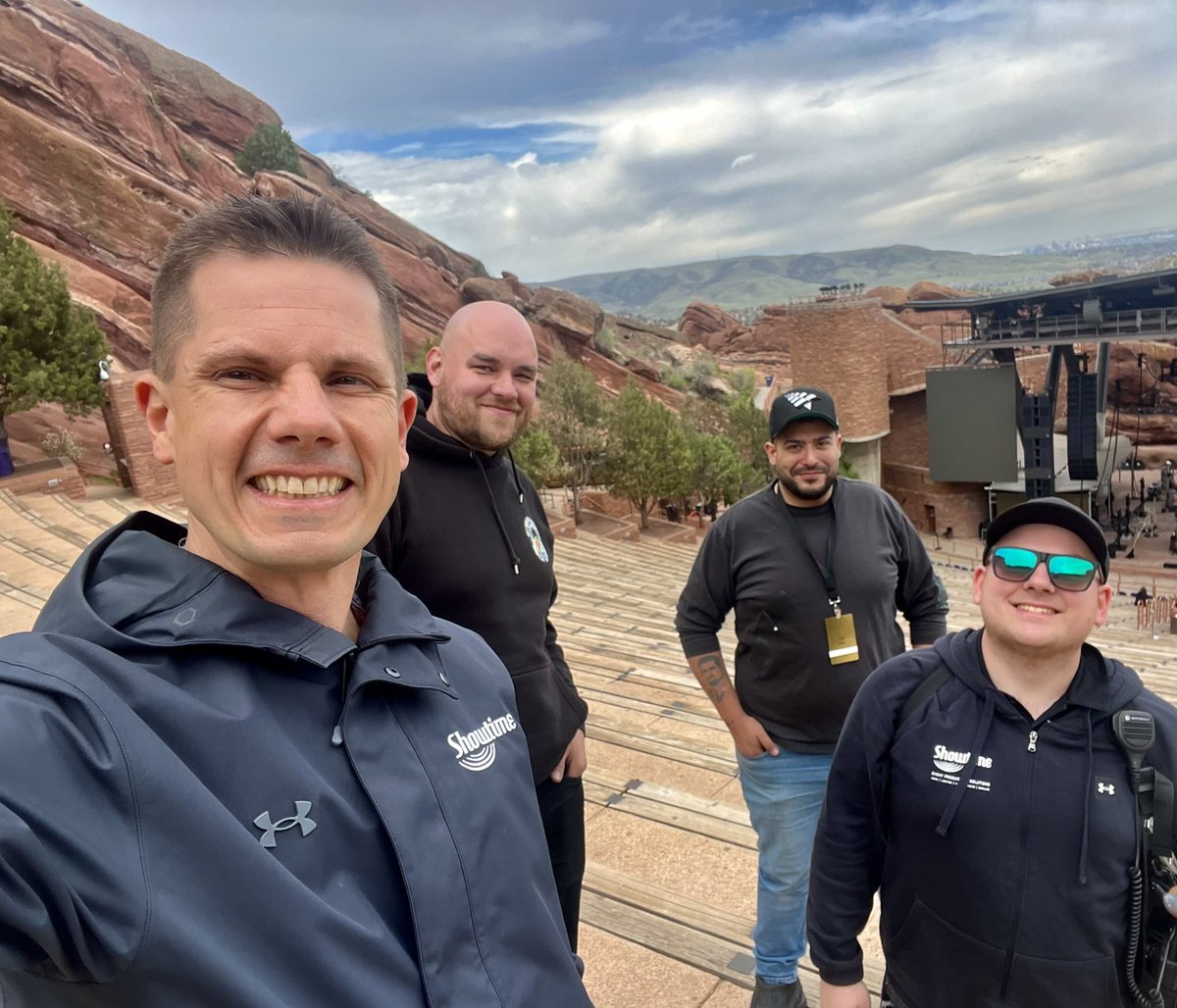 What’s Out of the Warehouse this Wednesday? Our team! You’ll find our hard-working crew at epic stops like @RedRocksCO where we provided full tour production for one of our favorite clients, Heilung! 🎫 

#WITWW #RedRocks #summerconcerts #concert #tourproduction #showtingtouring
