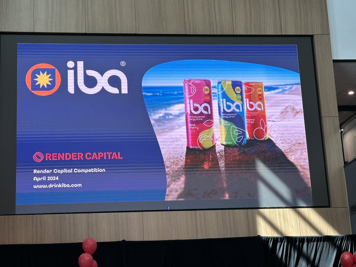 Daniel Johnsen (@daniel_johnsen) on Twitter photo .<a href="/drinkibaenergy/">Drink iba Energy</a> energy drink comes from plants making it a clean, natural alternative to traditional energy drinks.
Just launching!
Came to Louisville and locked in a cofounder thanks to <a href="/RenderCap/">Render Capital</a>
#startuplou .<a href="/drinkibaenergy/">Drink iba Energy</a> energy drink comes from plants making it a clean, natural alternative to traditional energy drinks.
Just launching!
Came to Louisville and locked in a cofounder thanks to <a href="/RenderCap/">Render Capital</a>
#startuplou