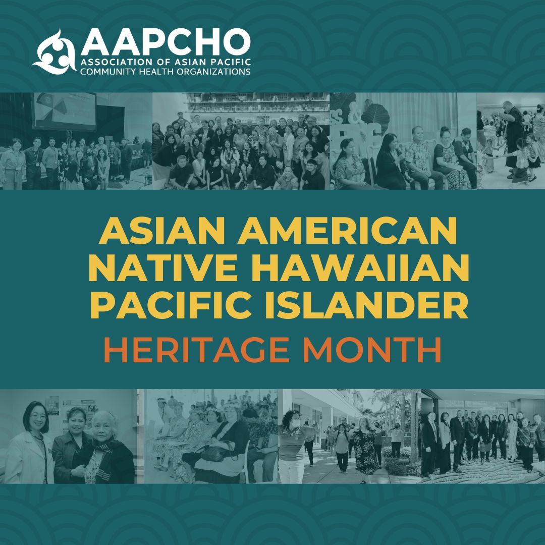 Today marks the first day of Asian American, Native Hawaiian, and Pacific Islander Heritage Month! Stay tuned to see AAPCHO's #AANHPIhealth Heroes and other featured AA- and NH/PI-centered resources. #AANHPIHeritageMonth #AANHPIHM #APAHM24 #APAHM