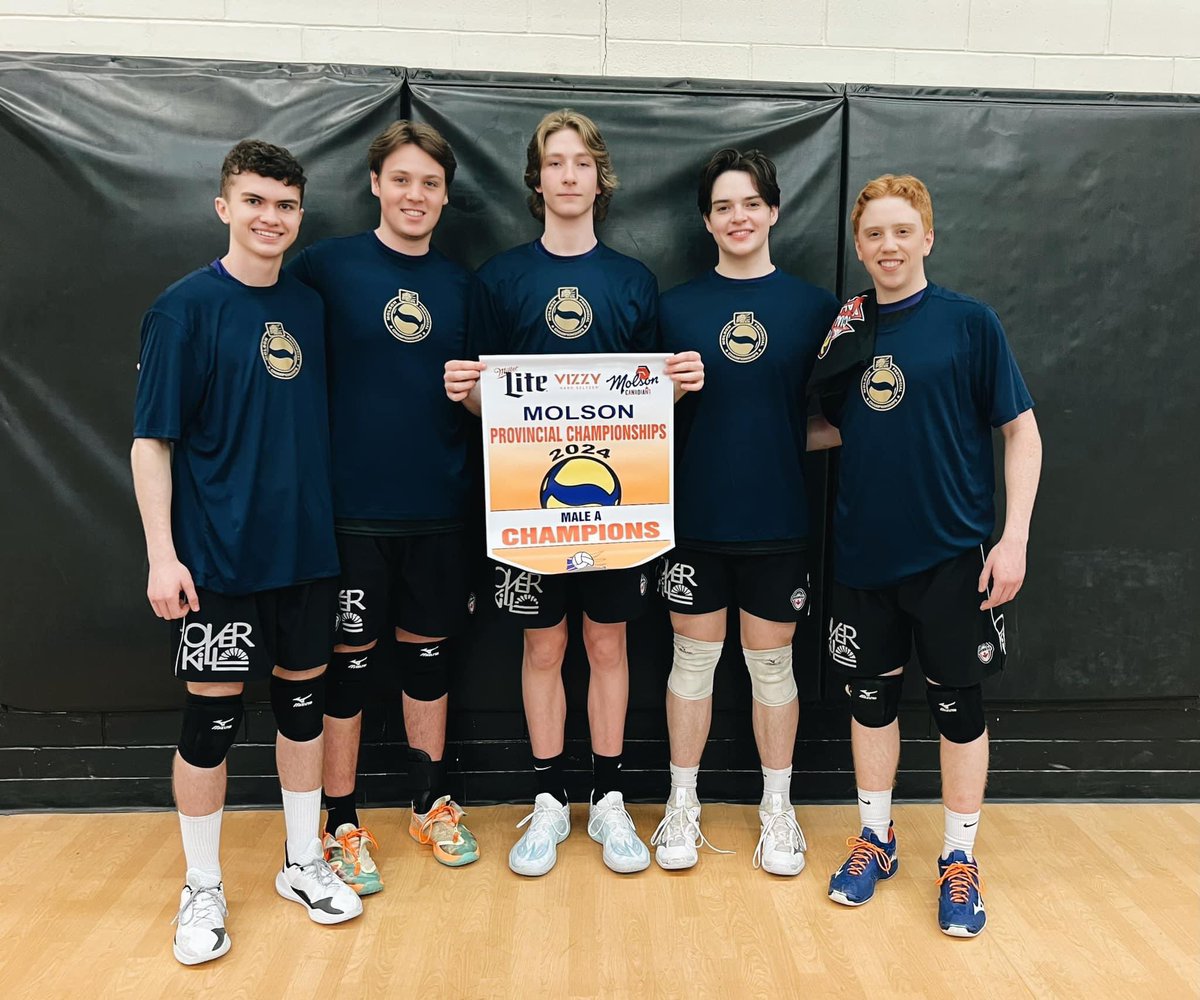 A BIG Congratulations to former O’Donel High athletes: Jayden St. Croix, Cameron Pennell, Nick Trowbridge, Kalan Noonan, Nathan Marshall, and the rest of their teammates on taking Gold at the NL Volleyball Association Senior Men’s A Provincial Championships. Way to go guys!