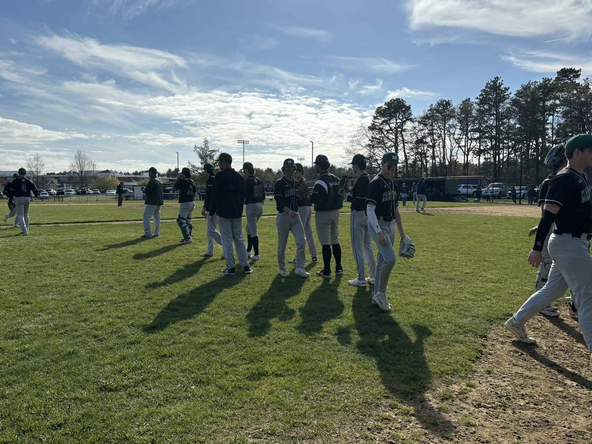 Baseball takes on a strong Plymouth North team. Brandon Raftes on the mound to start the game.