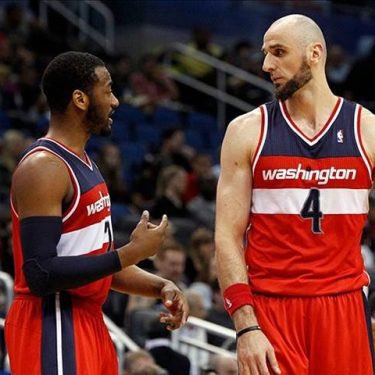Marcin Gortat on the feud with John Wall in 2018: “John had a surgery… and he was out for a couple good months… I think I dropped the ball as a leader. We didn’t even go to the hospital. We didn’t even visit John.” (via @pointgamepod, link.chtbl.com/PointGame2)