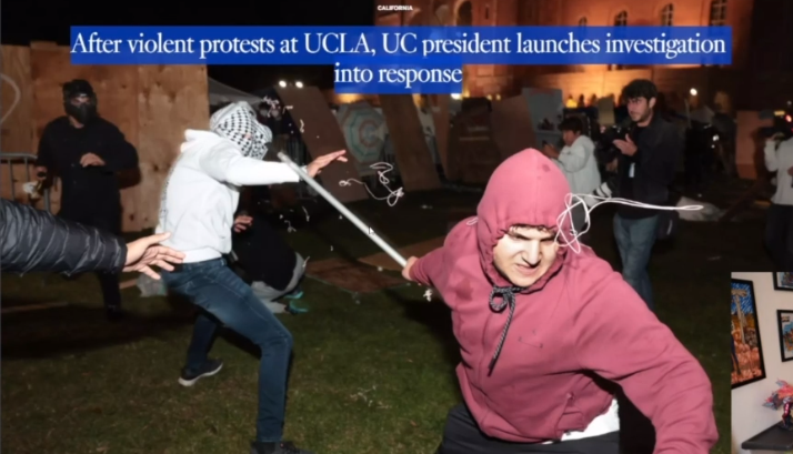 @latimes changed their headline. Insane
#StudentProtests #UCLAProtest