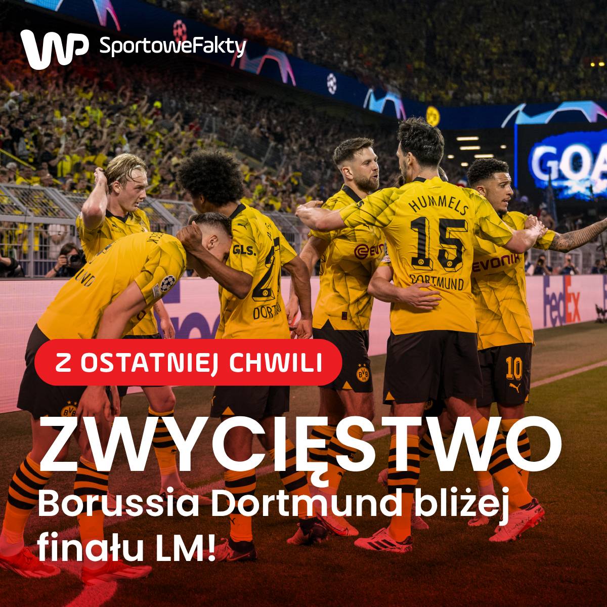 ZROBILI TO ‼️🔥😍⚽️ Borussia Dortmund wygrała 1:0 z PSG i jest o krok bliżej awansu do FINAŁU Ligi Mistrzów 💥💥