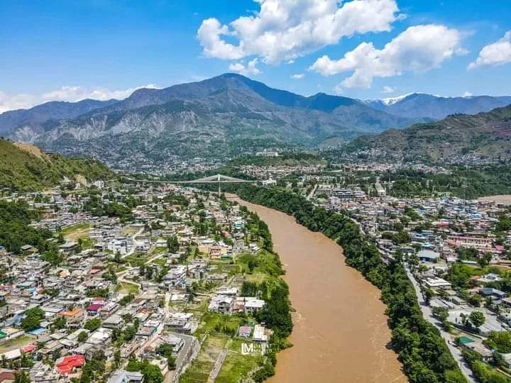 A beautiful view of Muzaffarabad AJK..♥️📌📍