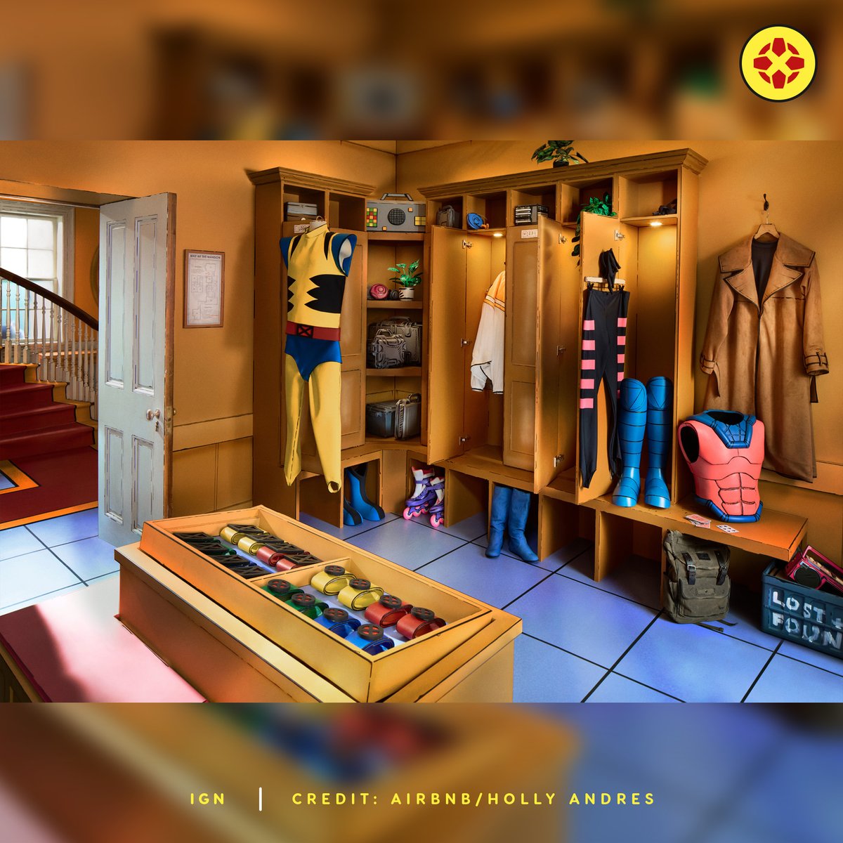 Airbnb has announced the X-Mansion in partnership with Marvel, so now you can live your X-Men '97 dreams by training in the Danger Room, reaching out telepathically with Cerebro, and more! (1/3)