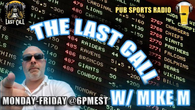 'Last Call' 6pm Join me for my plays on tonight's card including #MLB, #NHL, and #NBA action. New Month = New Bills to Pay...let's get to work!! See you at 6pm @PubSportsRadio #gamblingx #FreePicks
