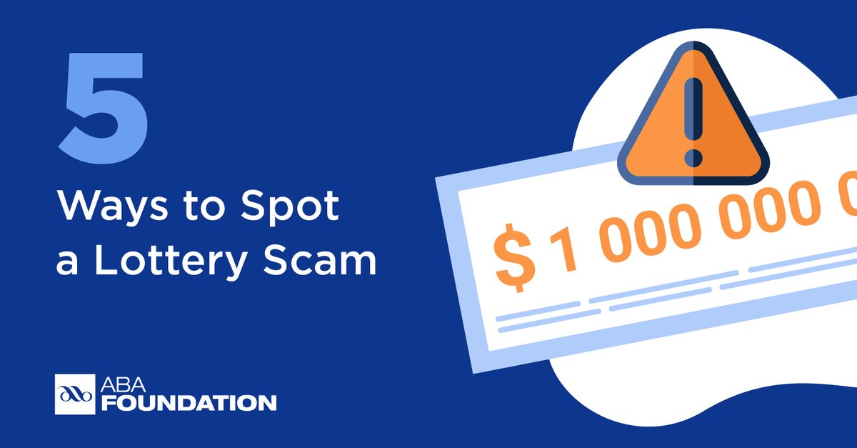 Caregivers play a vital role in protecting the elderly from forms of fraud like lottery scams. Check out these tips from the '@American Bankers Association' Foundation to learn how to spot them: aba.social/3BuBNaR
#OlderAmericansMonth
Member FDIC