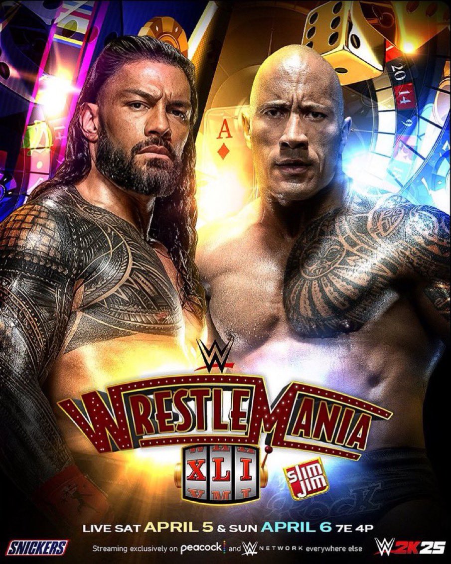 The main event of night 2🩸☝🏽

#WrestleMANia #wrestleUNIVERSE