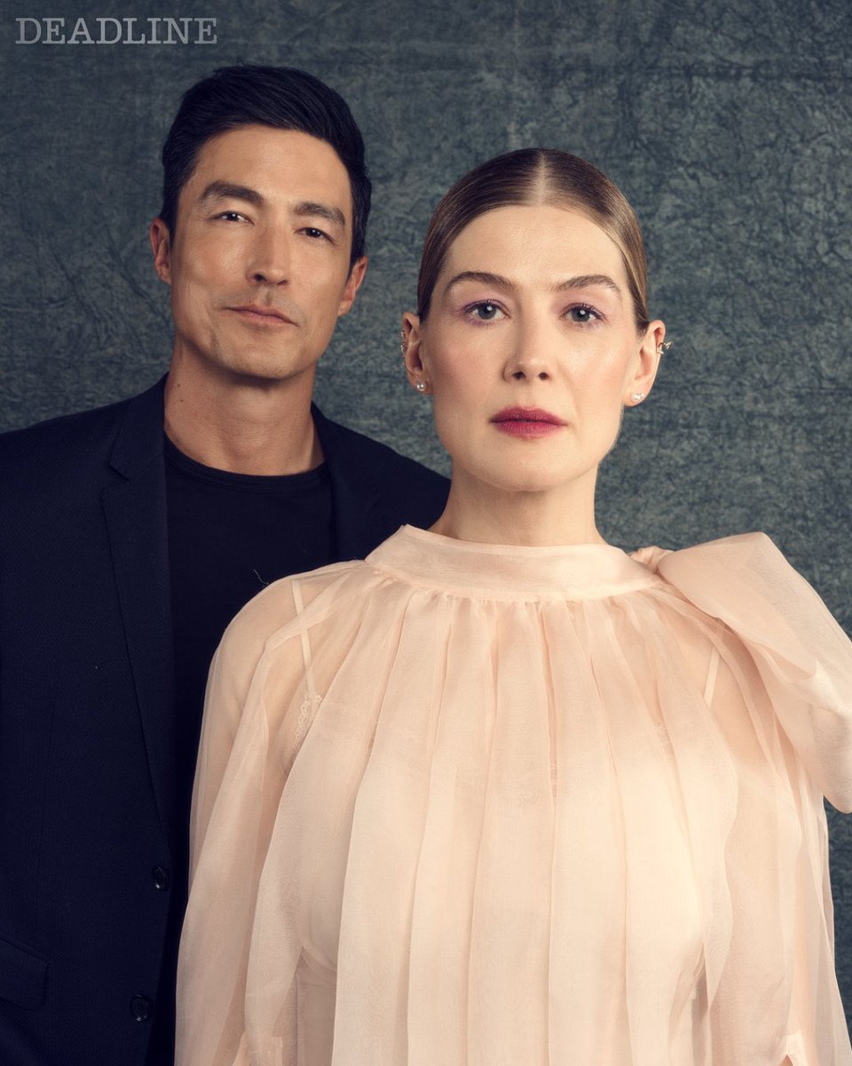 📸 NEW | Rosamund Pike and Daniel Henney for The Wheel Of Time FYC Event on April 30, 2024.

[p. May 1, 2024 via @DEADLINE]