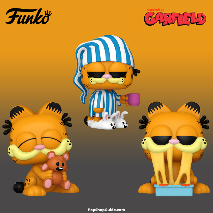 New Garfield Funko Pop! vinyl figures. Pre-orders available: Amazon: amzn.to/4beO7OA Entertainment Earth: ee.toys/S9EY6Q #PopShopGuide #Funko #FunkoPop #FunkoPopVinyl #PopVinyl #PopCulture #Toys #Collectibles #Garfield #GarfieldMovie #GarfieldLaPelicula