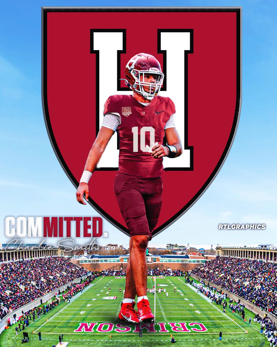 COMMITTED!!! #blessed @HarvardFootball @Coach_Aurich @MicFein @QBC_Charlotte @QBCountry @CoachWild15 @Catholic_FB