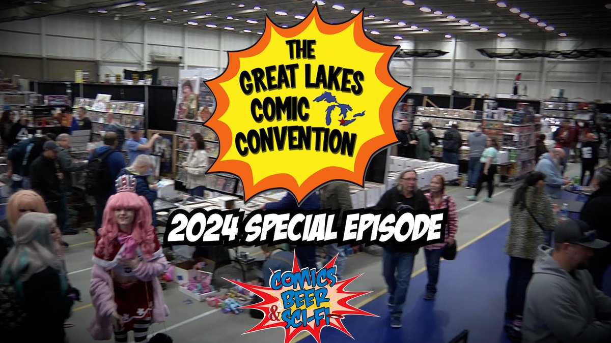 Looking for all of our 2024 @GreatLakesCon coverage in one place? Than check out this special episode featuring interviews with amazing #cosplayers, #comicbook dealers and more! WATCH HERE youtu.be/WL8YfMOlFBw?si… #comiccon #Michigan #greatlakescomiccon
