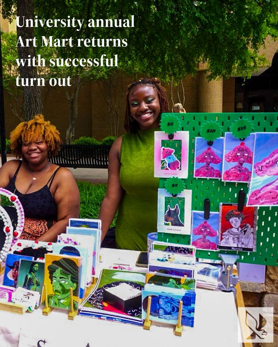 ARTS & LIFE: University annual Art Mart returns with successful turn out 📝: Noor Shaikh 📸: Emma Dolat Read more: buff.ly/3WnjzGn