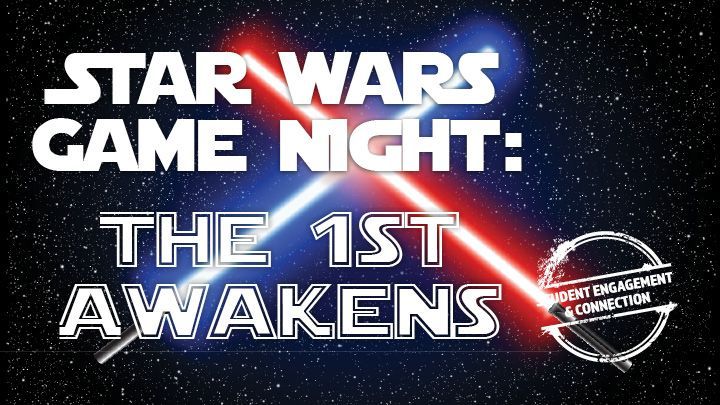 In a galaxy not so far away, video and board games come together in a fun free event tonight from 6:30-8:30 PM in The Den. Enjoy titles like Star Wars Clue, Battlefront, Lego Star Wars, and more! 

buff.ly/3xUyei4 
#UWParkside