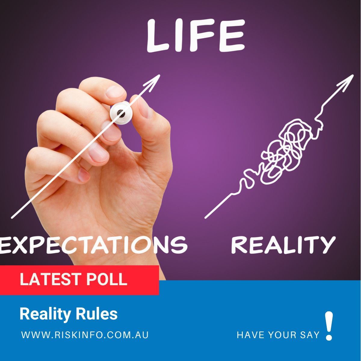 Poll Result - Reality Rules
Our latest poll reveals that reality rules in the adviser community when it comes to implementing life insurance product solutions for their clients...buff.ly/3UIkcct 

#Riskinfo #lifeinsurance #financialadvisers #riskadvisers