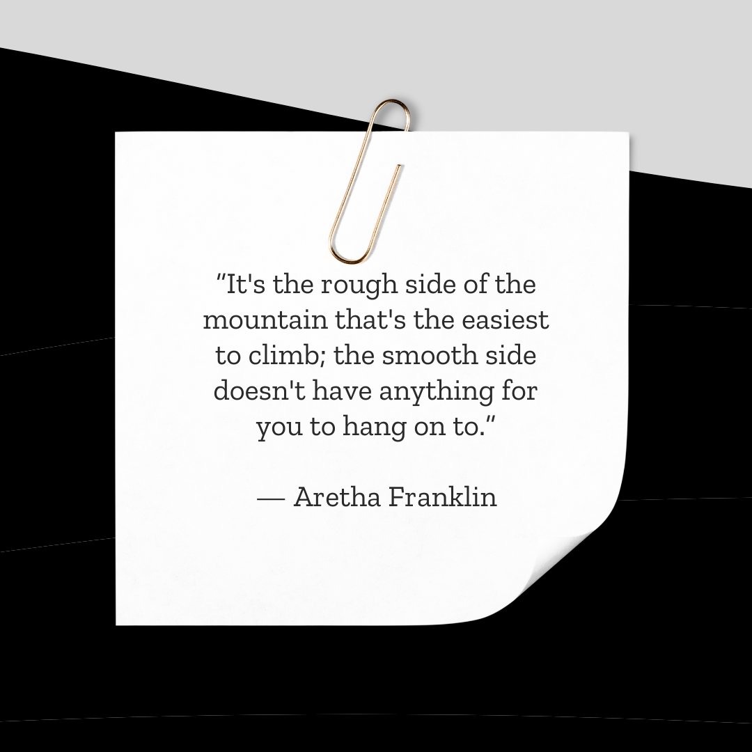 Wednesday wisdom from Aretha Franklin: