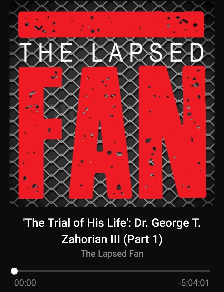 Day 880 of my LAP (Lapsed Archive Pilgramage), and I have finally circled back to the @TheLapsedFan journey that truly hooked me on That Fucking Cast. 4,221 minutes of carny courtroom chaos await me, and I could not be more excited.  #shelflife #TLFX #trialofhislife