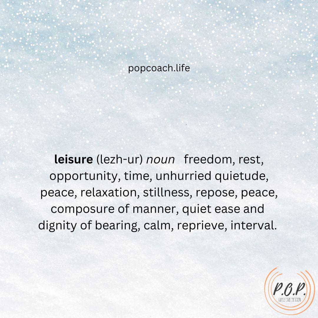 It's not idleness.  It's restoration.  It's one of the things most of us, and our children, are missing in our hurried, busy and disconnected lives.  And it's soul fuel.  It's absolutely needed. #purposeoverperfection
#POPcoachlife
#livefromyourworth
#abideinthevine
#thrive
#m...