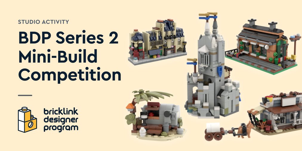 Create a mini masterpiece! Build and share your mini version of a BrickLink Designer Program Series 2 Finalist, now through May 29. bit.ly/BDPS2-MiniBuild #LEGO #BrickLink #BrickLinkStudio #BDPSeries2 #BLseries2minibuild