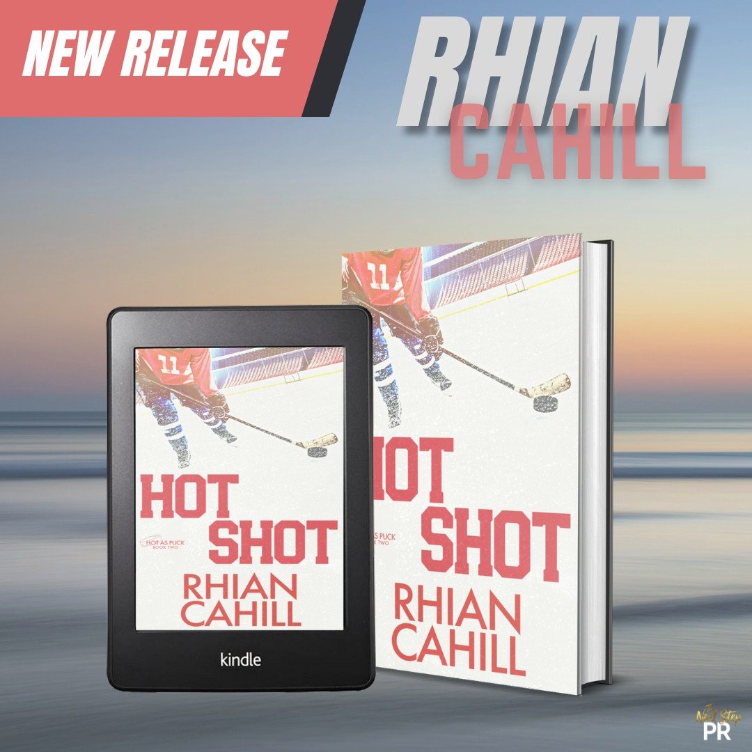 🏒· 𝐍𝐎𝐖 𝐋𝐈𝐕𝐄! ·

Hot Shot, Book Two in the Hot as Puck Series by Author @RhianCahill:  books2read.com/Hot-Shot

#RCHotShotReleasePromotion #RhianCahill #BestFriendsSister #OlderWomanYoungerMan #WorkplaceRomance #HotAsPuckSeries #AvailableNow #TheNextStepPR 
@TheNextStepPR