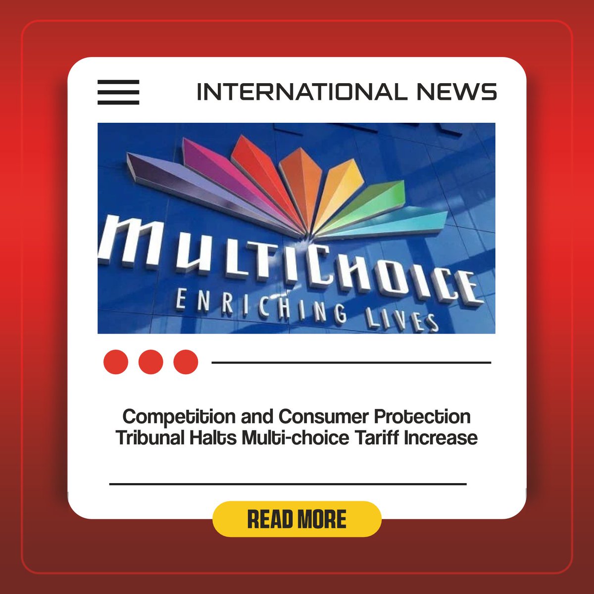 topknowledgemedia.com/competition-co… 

 #CompetitionTribunal #ConsumerProtection #MultiChoice #TariffIncrease #MediaNews #Broadcasting #RegulatoryCompliance #ConsumerRights #TelecomIndustry #LegalRuling