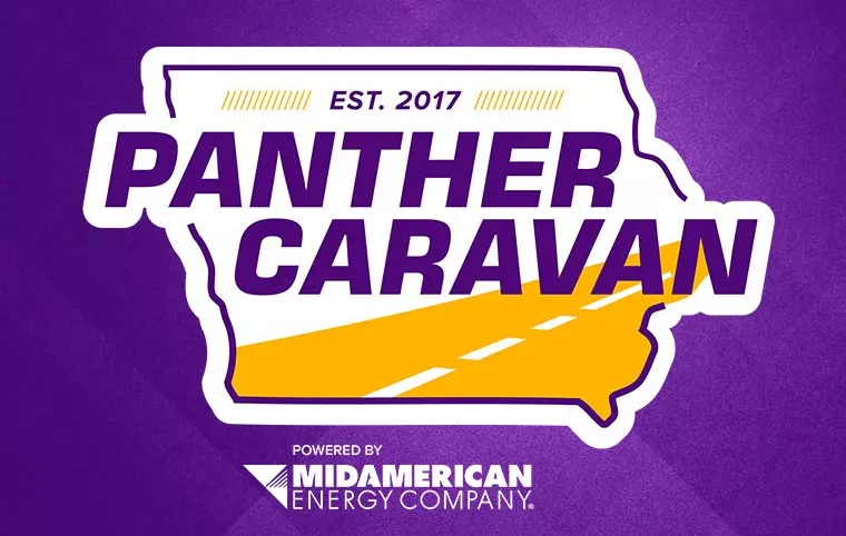 Join the Panthers on the prowl May 13-16, when we visit cities across Iowa to celebrate UNI during the 2024 Panther Caravan! Panther Caravan is powered by MidAmerican Energy more information⤵️ bit.ly/4afpnVT #EverLoyal #1UNI
