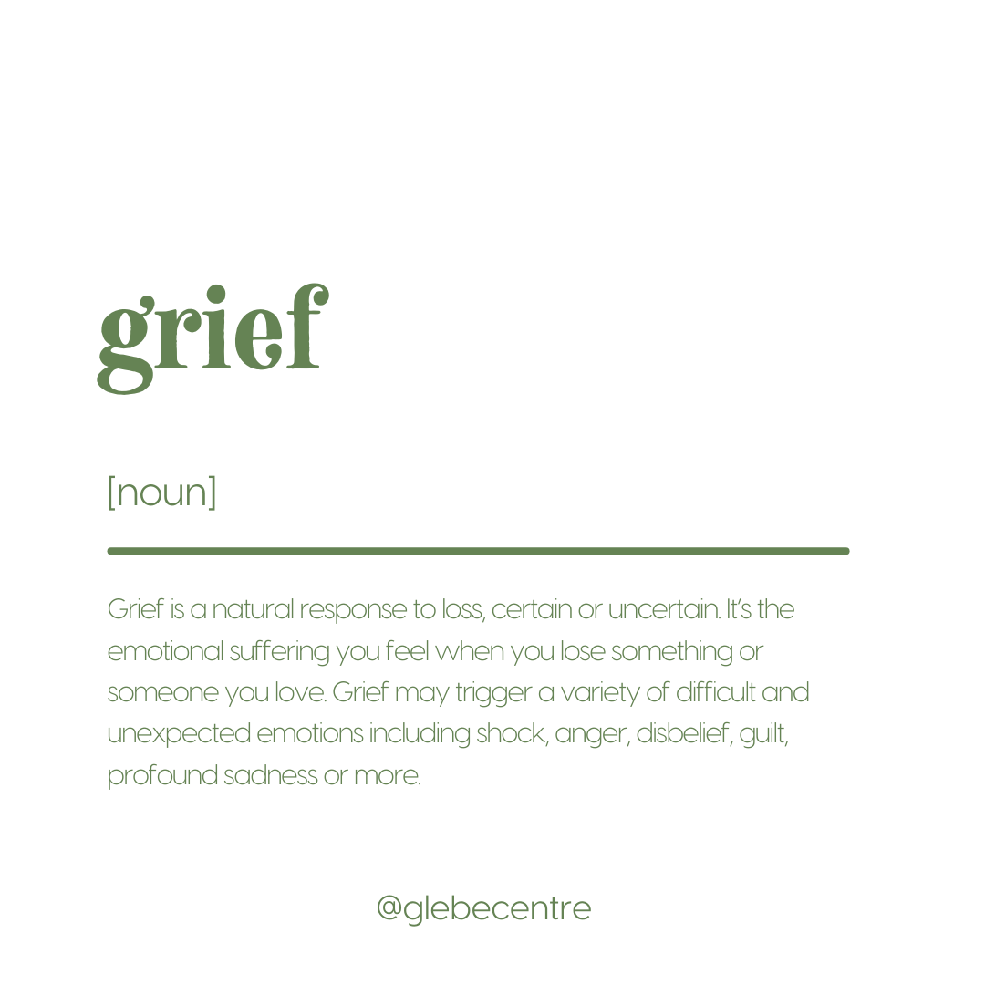 Glebe_Centre's tweet photo. This week's #glebedefinition is grief 📖🌿🤍

Please note all #glebedefinitions are limited descriptions for educational purposes, and diagnosis is always based on the context of the individual involved. Diagnosis can only be obtained through a qualified practitioner. https://t.co/8TiKApepWj