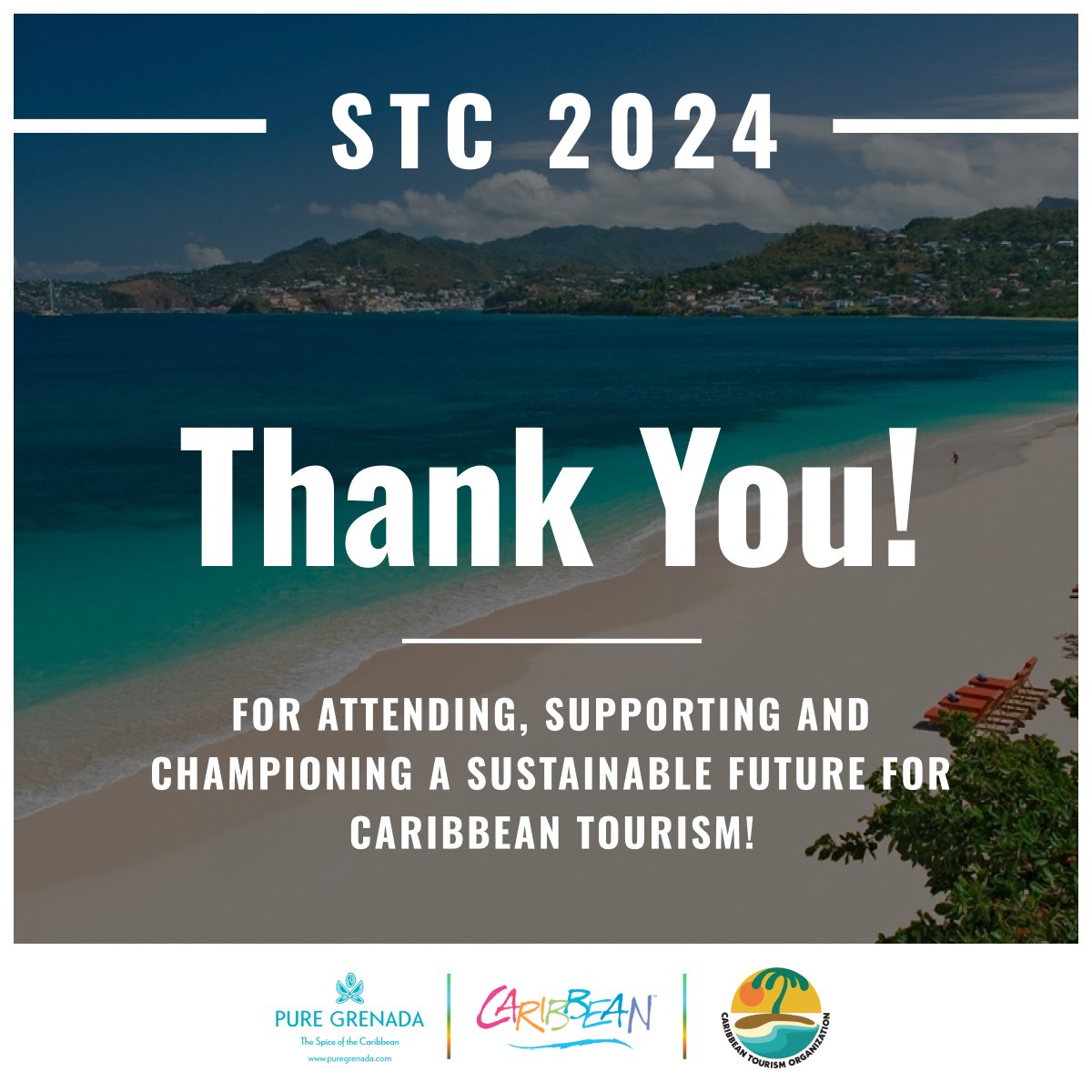 Thank you to all our speakers, sponsors, partners, and delegates for joining us in #PureGrenada to champion a sustainable future for Caribbean tourism! #STC2024 was one of our best ever, thanks to our incredible hosts in Grenada and your invaluable contributions. @puregrenada