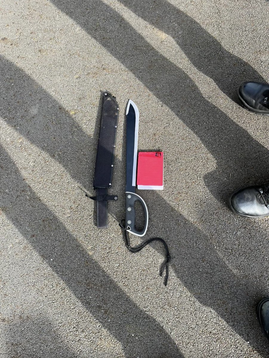 Great work by #BarkingTCT Team Two today 2 males arrested near to Bateman Close, following vehicle stop & search.  on way to custody. @lbbdcouncil @DavidRhodes_MPS @MOPACLdn @metpoliceuk @essex_crime  #CommunitySafety #KnifeCrime #SavingLives #ViolenceReduction