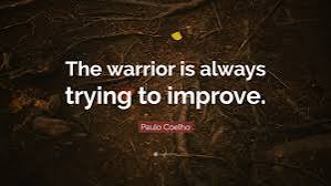 It's not about striving for perfection. It's about striving for improvement - to better yourself each day.