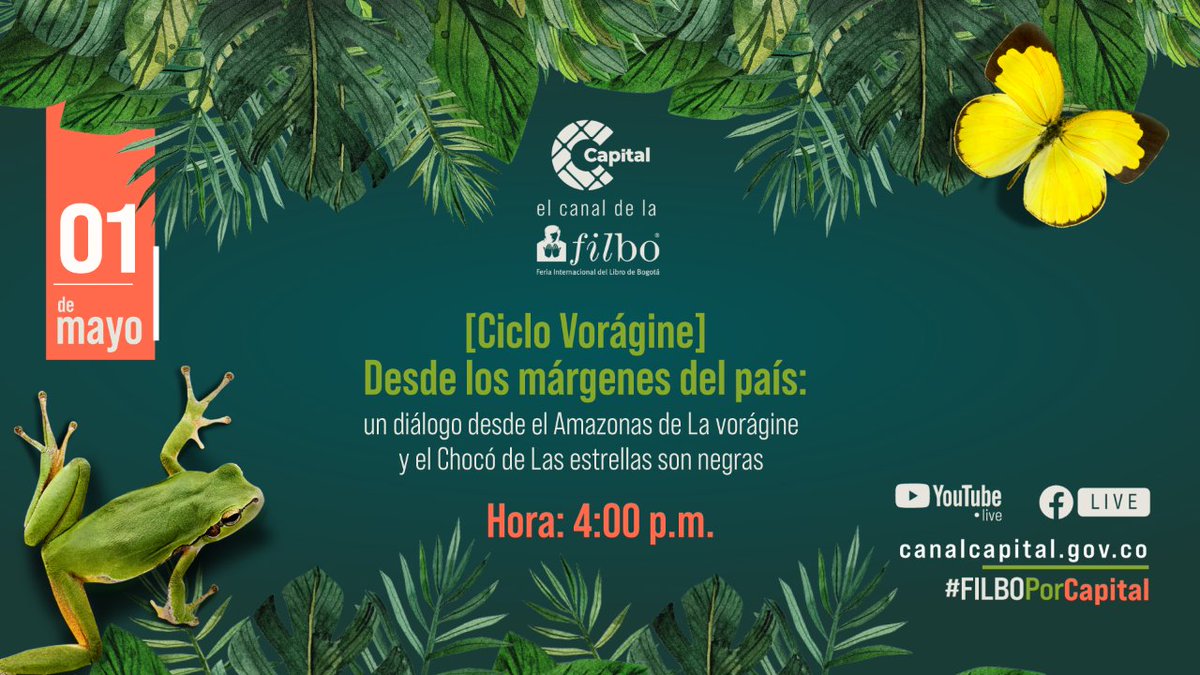 El escritor, periodista y profesor @isaiaspenag se adentra en la vida de José Eustasio Rivera para descubrir todos los detalles de La Vorágine, obra maestra del autor colombiano 📖🌴 Conéctate a nuestra transmisión en YouTube ⏯️ i.mtr.cool/ewtvknqcnp