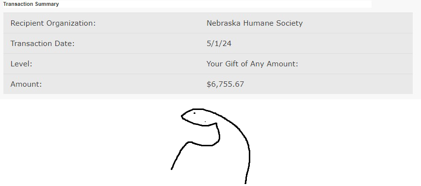 here is this months @GamerSupps humane society donation!!! this month it went to the Nebraska humane society! @NEHumaneSociety remember to use code 'socks' with your order! the money does not go to me the code money goes to charity every month!!