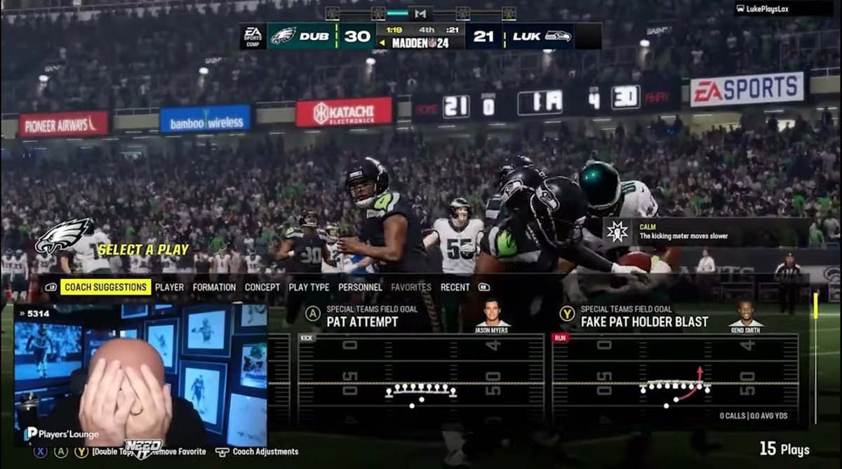 What was your Favorite Moment in Madden 24 this year? #Madden24 
Ill Start (I get emotional thinking bout this):