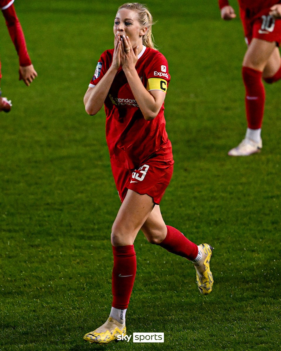 Scoring the winner in a seven-goal thriller is an incredible way to mark your 150th appearance for Liverpool 🔥 Take a bow, Gemma Bonner 👏
