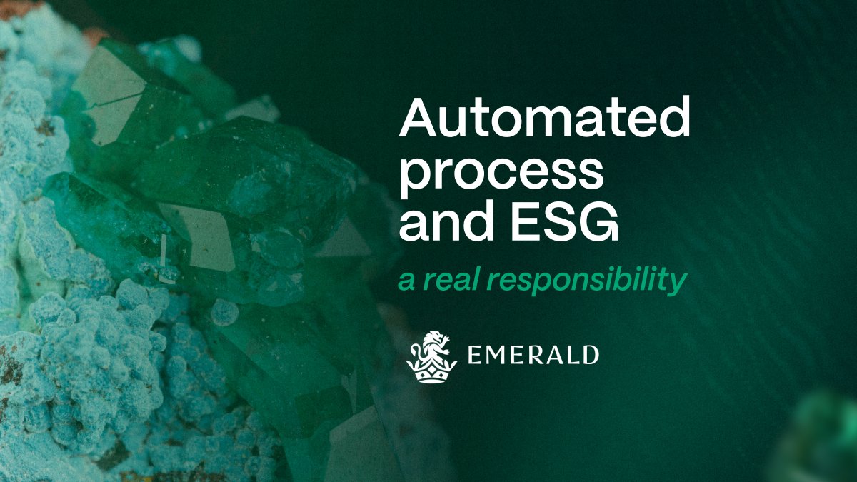 Introducing automated processes such as machine learning in our remote sensing data analysis to track emeralds, besides the physical methods, is also a focus of #EMERALD in considering ESG as a major responsibility.