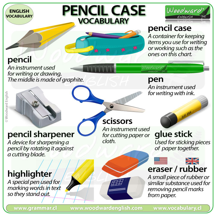 🟣 PENCIL CASE VOCABULARY 🟣

The complete English lesson can be found here:
woodwardenglish.com/pencil-case-en…

What do you keep in YOUR pencil case?

#LearnEnglish #EnglishVocabulary #ESOL #EAL #EnglishTeacher #EnglishLesson #PencilCase