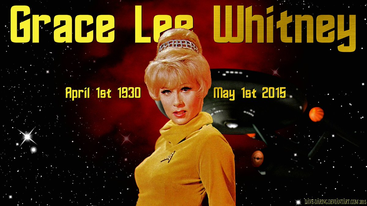 Remembering Grace Lee Whitney today. She left us nine years ago. Rest in peace. #TOSSatNight