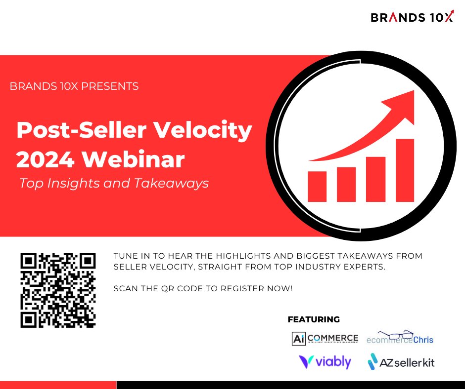 Attention all eCommerce enthusiasts! 🛍️  Don't miss out on this opportunity to check out the top insights from Seller Velocity this year! 💼💻 #SellerVelocity2024 #EcommerceExcellence #WebinarWisdom #BusinessGrowth

hubs.ly/Q02vNCv00