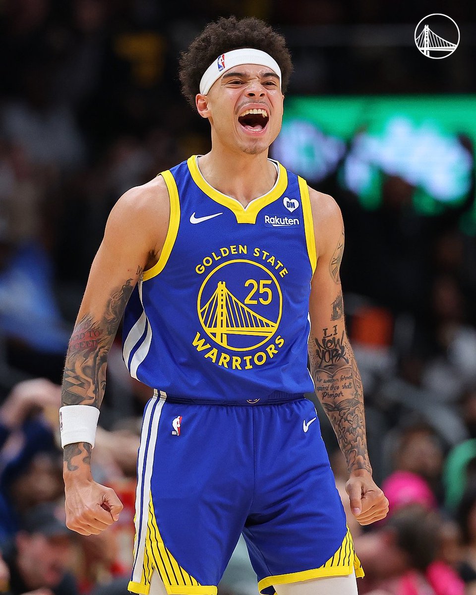 “Trying to be a sponge and just soak up as much as I can from the little things [Steph, Draymond & Klay] did...I'm ready to steal all the stuff that I kind of added up and get ready for the summer.” — Lester Quiñones