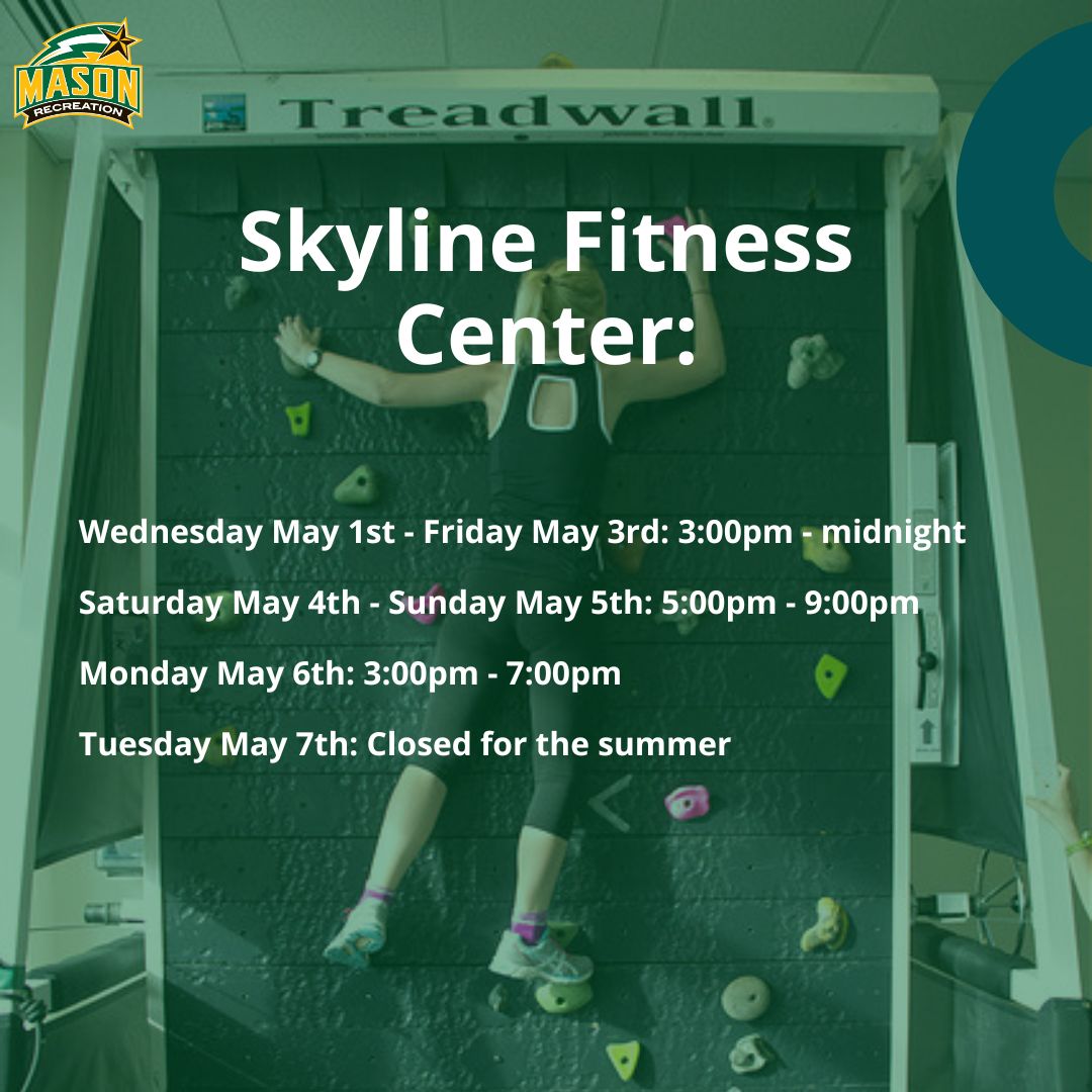 🕒 Attention all Patriots! 🕒 Heads up! Our facility hours are adjusting for Finals Week. Make sure you stay in the loop and check out the updated schedule here: [link] Don't let your study sessions clash with our hours. Plan your fitness breaks accordingly! 💪 #MasonRecreation