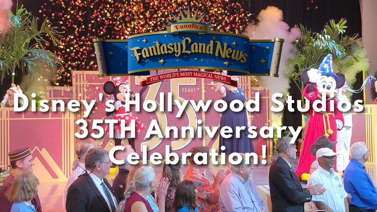Disney's Hollywood Studios 35th Anniversary Celebration! youtu.be/mQ9q63X8g9s?si… #HollywoodStudios #Anniversary