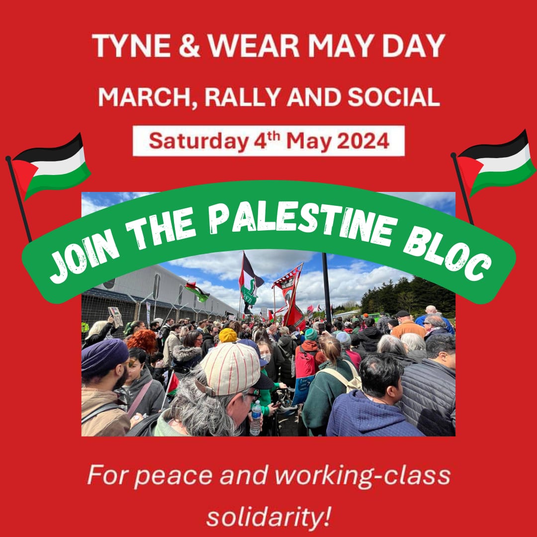 I am joining Newcastle's May Day march and rally on Saturday: facebook.com/events/s/tyne-…