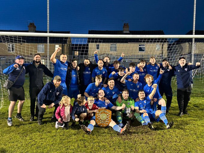 👏 What an incredible season it has been for our Reserves. They sealed the West Cheshire League Third Division title with an 8-0 victory against West Kirby Reserves tonight - their 25th straight win in all competitions. Well done to all involved 👊🐫