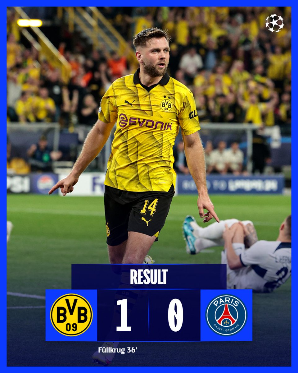 👏🏆 Me ha encantado el Juego y la Intensidad 🥵 de este Borussia Dortmund 🟡 #UCL #DORPSG