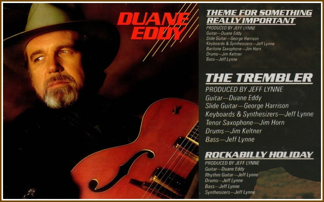 Sad to also hear about the passing away of Duane Eddy @DuaneEddy yesterday too hence I'm posting my 2021 ELOBF article on his 1987 collaboration with Jeff Lynne in tribute ... Livin' Twang: Duane Eddy with Jeff Lynne elobeatlesforever.com/2021/03/livin-…