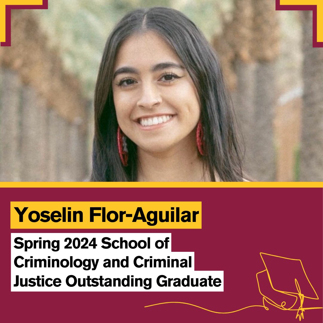 Yoselin Flor-Aguilar is our spring 2024 Outstanding Graduate! Learn more about her story here: bit.ly/3xSmiNJ #OutstandingGraduate #ASUGrad #Classof2024 #WattsGrad