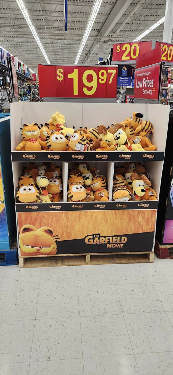 Pretty much anyone who describes Garfield as over-merchandised wasn't even born when Garfield merchandise was commonly available on store shelves. Are we ready?