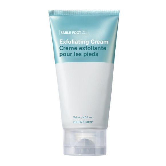 The Face Shop Smile Foot Exfoliating Cream -- A unique 2-in-1 daily foot exfoliating cream that instantly removes dead skin cells and delivers a soothing effect. #PamperThoseFeet #AvonTheFaceShop #Exfoliate #AvonRep @avoninsider avon.com/repstore/pamwa…