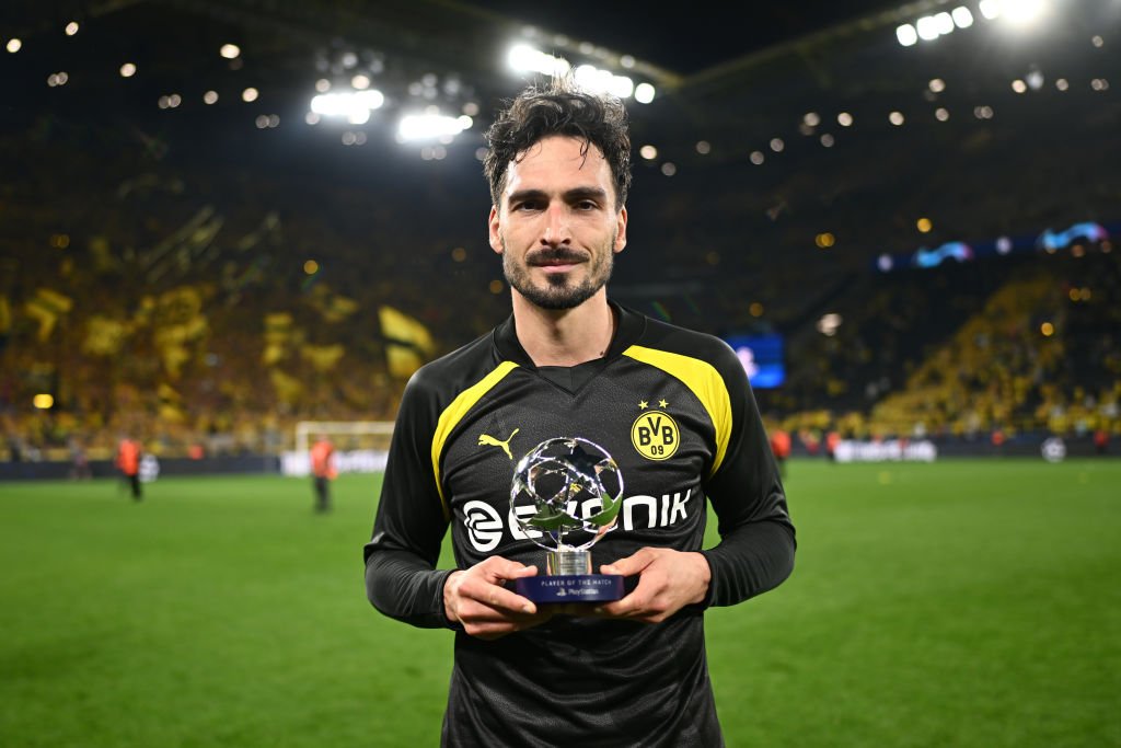 Mats Hummels has been named Player of the Match. 

UEFA's Technical Observer Panel: 'He was magnificent, both with and without the ball. He’s shown his quality, experience and, in particular, his leadership.'